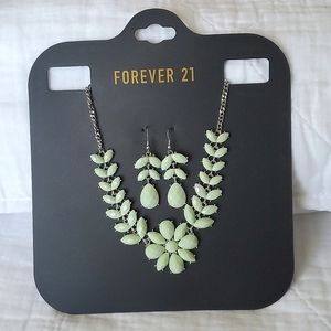 Forever 21 Earings and Necklace